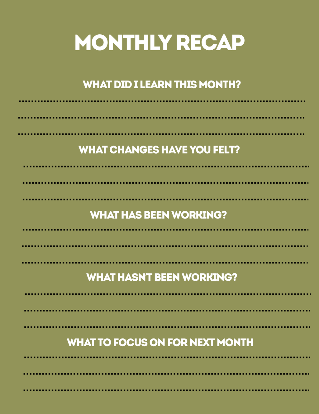Mental Healing/Growth Guided Journal